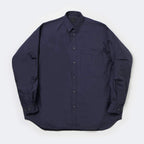 TECH REGULAR COLLAR SHIRT L/S #NAVY [BE-83025W]