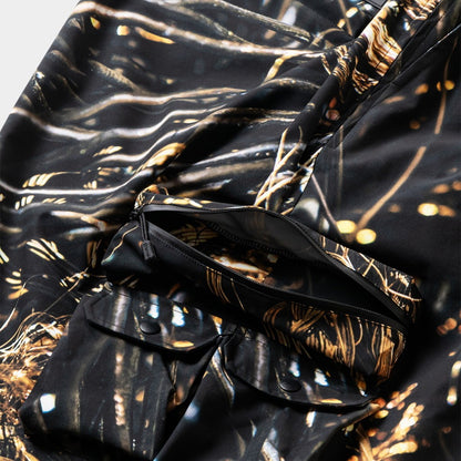 3 LAYER BALLOON PANTS #WIRE CAMO [FW24-B02]