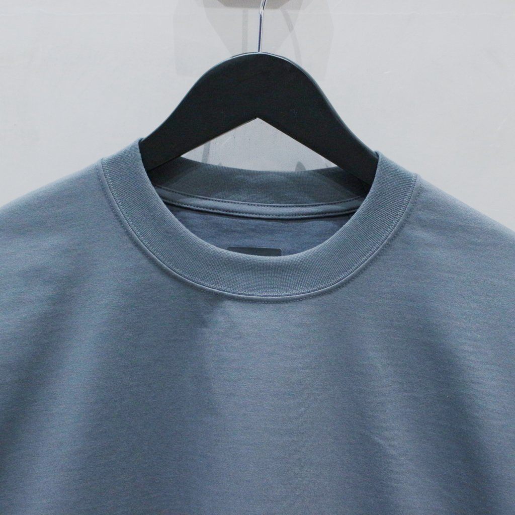 TECH DRAWSTRING L/S TEE #CHARCOAL [BE-40025]