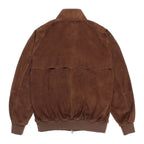 BARACUTA | G9 SUEDE LEATHER HARRINGTON JACKET #BROWN [25FW-WMO-BC01]