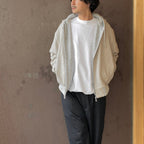 TECH SWEAT DOUBLE FACE PARKA #HEATHER GRAY [BE-54026W]