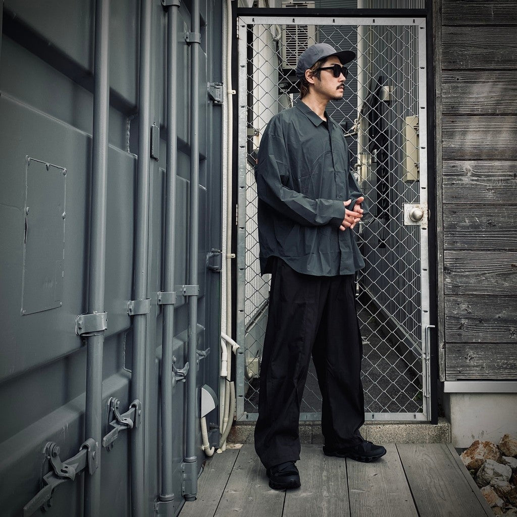 "RMX-P01" SOFTBOX 訂製長褲 #SHADOW [GOOPI-24AW-DEC-01]