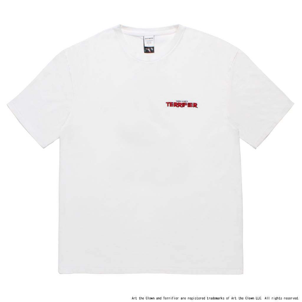 TERRIFIER | WASHED HEAVY WEIGHT CREW NECK T-SHIRT ( TYPE-4