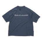 MARMOT | MMWCCC EVERYWHERE T-SHIRT_WORDS OF MOUNTAIN #BLUE [CCC-251C005]