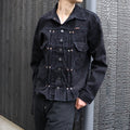 Velvet 11MS (FLOCKY DENIM) #BLACK [M-P2-LO4]