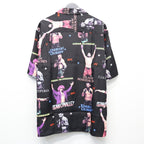 UFC | S/S HAWAIIAN SHIRT ( TYPE-1 ) #BLACK [UFC-WM-HI01]