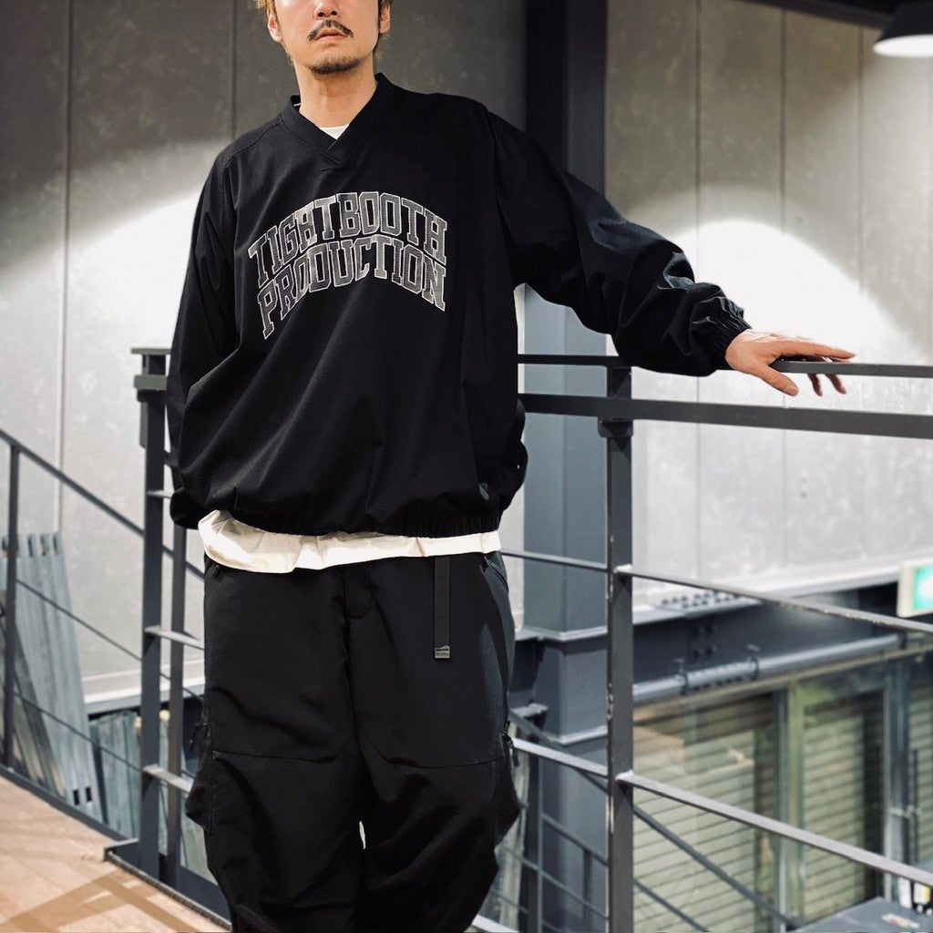 COLLEGE WIND SHIRT #Black [SS25-JK06]