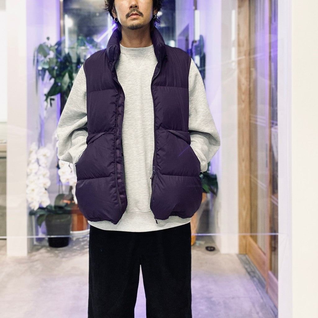 TECH ALPINE DOWN VEST #PURPLE [BW-24025W]