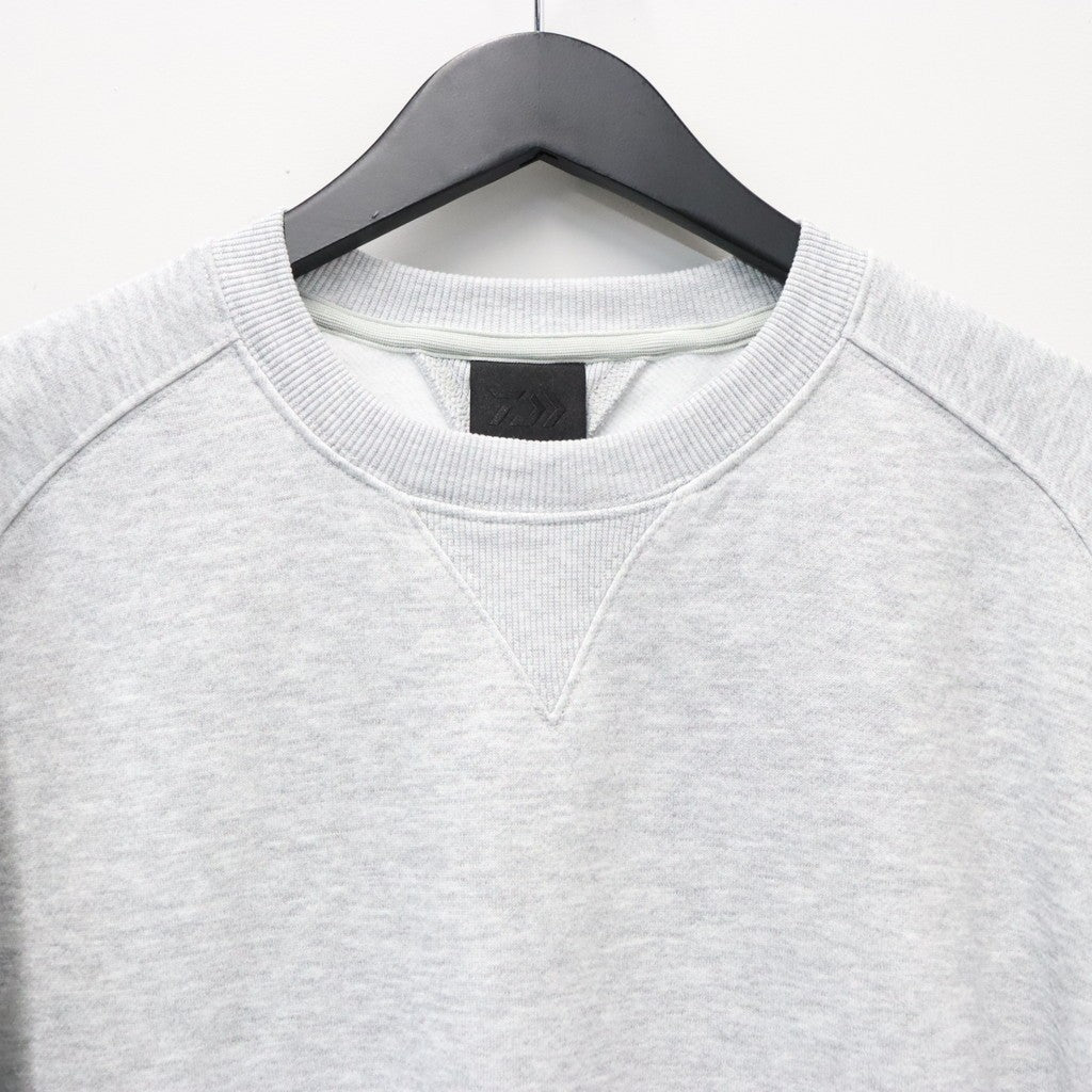 TECH SWEAT CREW FREEDOM SLEEVE #HEATHER GRAY [BE-51026W]