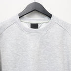 TECH SWEAT CREW FREEDOM SLEEVE #HEATHER GRAY [BE-51026W]
