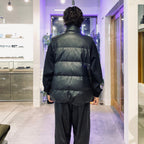 TECH 2WAY SYNTHETIC SKIN DOWN JACKET #BLACK [BW-41025W]