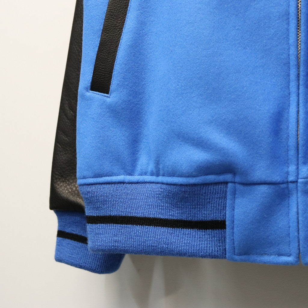 LEATHER VARSITY JACKET ( TYPE-1 ) #BLUE [26SS-WMO-BL05]
