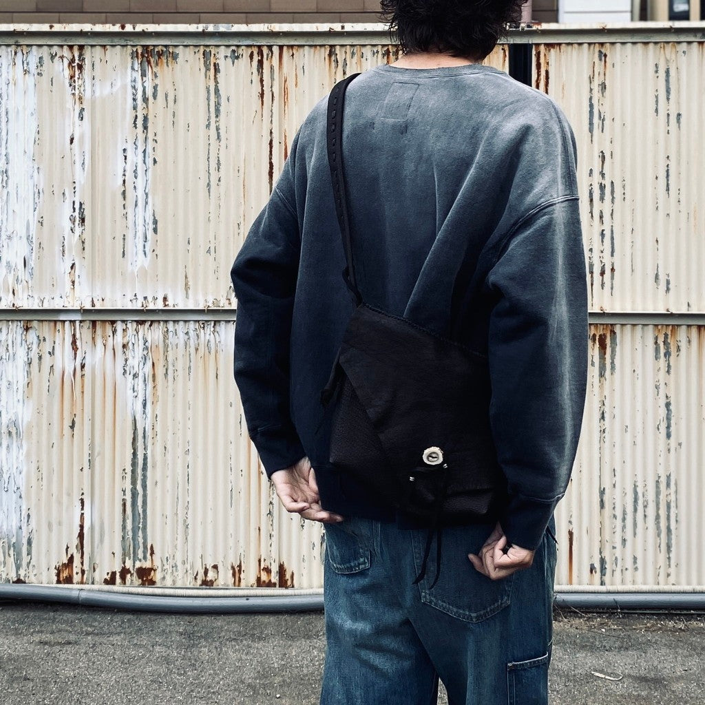 U.S. AIR FORCE EAGLE SWEATSHIRT AGED #AGED BLACK [BW252-UAES]