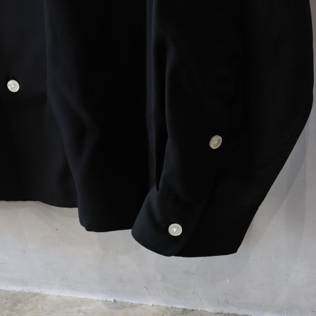 50'S SHIRT L/S (TYPE-2) #BLACK [24FW-WMS-OC11]