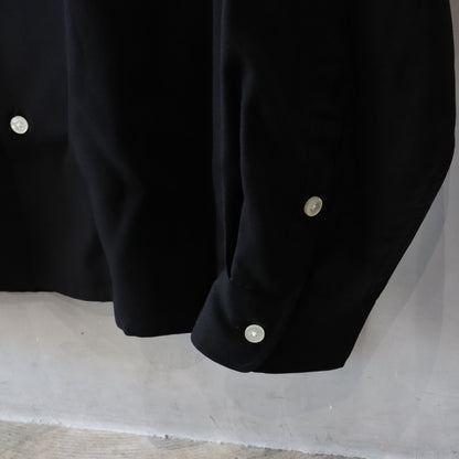 50'S SHIRT L/S ( TYPE-2 ) #BLACK [24FW-WMS-OC11]