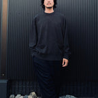 TECH KNIT CREW L/S Brewed Protein #CHARCOAL [BE-70026W]