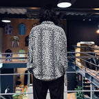 HAWAIIAN SHIRT L/S -TYPE 4- #BLUE [23FW-WMS-HI07]