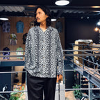 HAWAIIAN SHIRT L/S -TYPE 4- #BLUE [23FW-WMS-HI07]