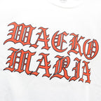 WASHED HEAVY WEIGHT CREW NECK T-SHIRT ( TYPE-11 ) #WHITE-RED [26SS-WMT-WT12]