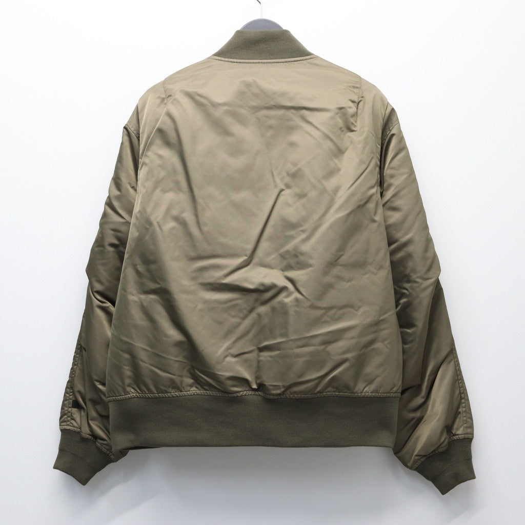 TECH 2WAY MA-1 DOWN JACKET #BROWNKAHKI [BW-40025W]