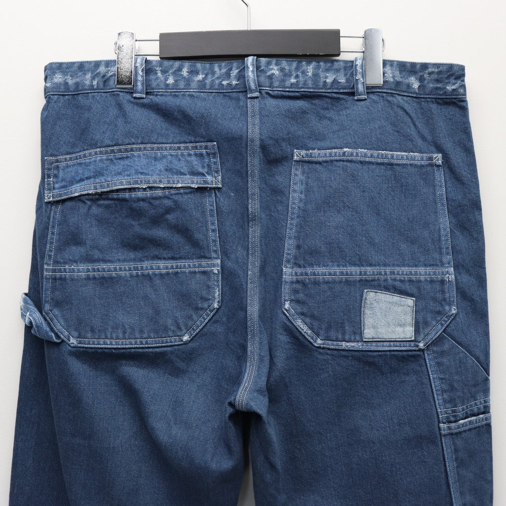 REPAIRED INDIGO PAINTER PANTS #AGED INDIGO [BW252-RIPP]