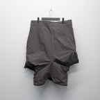 FANG AIR FORCE PANTS (SKIRT) #CHARCOAL [JI-26SS-PT02]