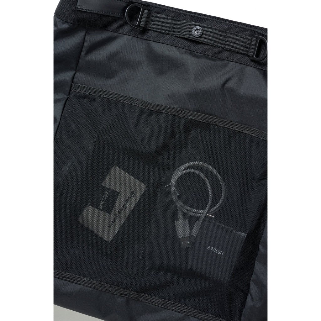 多口袋肩背包 #黑色 [BCL-69]