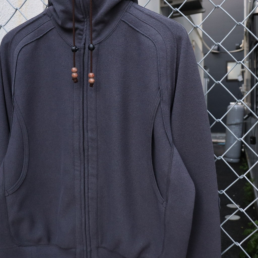 SOLID HOODIE 弍 #charcoal [24SS-SWPK01]