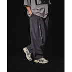 TBPR |「GMT-03P」肩帶寬鬆休閒褲#GRAY [GOOPI-23AW-DEC-TBPR-05]