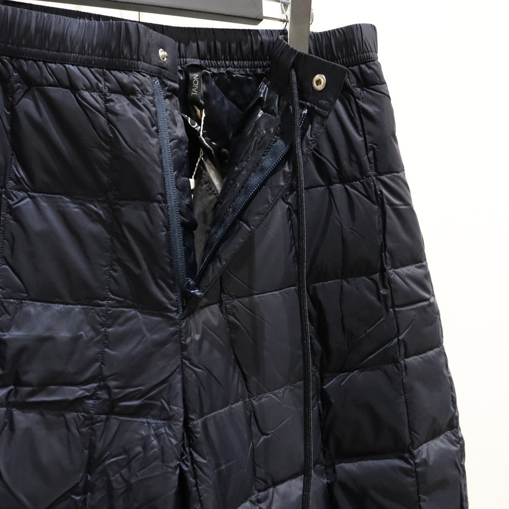 REGULAR STRAIGHT DOWN PANTS #D-NAVY [TAION-131RS]