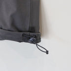 TECH DRAWSTRING S/S TEE #CHARCOAL [BE-41025]