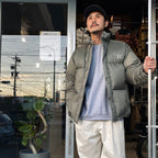 NANGA | DOWN JACKET #GRAYGREEN [23FW-WMO-NA04]
