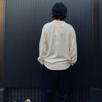 TECH KNIT CREW L/S Brewed Protein #OFF WHITE [BE-70026W]