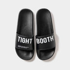 BIG LABEL SLIDE SANDAL #Black [SU26-A09]