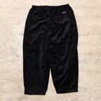 VELOUR BALLOON PANTS #BLACK [FW24-B07]