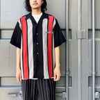 SWITCHING SHIRT S/S -TYPE 2- #BLACK [24SS-WMS-OC14]