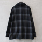 FLEECE SHIRT ( TYPE-1 ) #CHARCOAL [24FW-WMO-BL24]