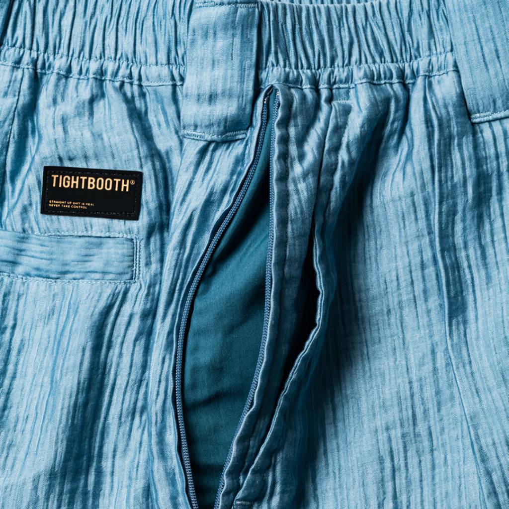 RAYON BIG SHORTS #Sax [SU26-B03]
