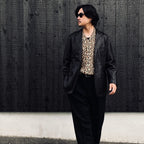 LEATHER JACKET ( TYPE-2 ) #BLACK [26FW-WMO-JK02]