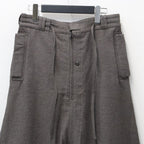 MORPH YI PANTS #CHARCOAL [JI-26AW-PT03-1]