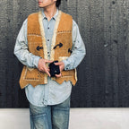 IGLLO MOUTON VEST #CAMEL [RV2601701]