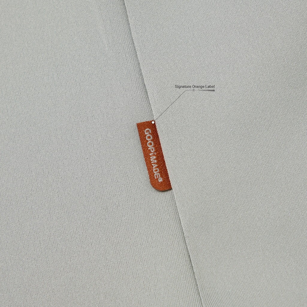 「DE-05」超大Logo T卹 #灰色 [GOOPI-24SS-AUG-03]