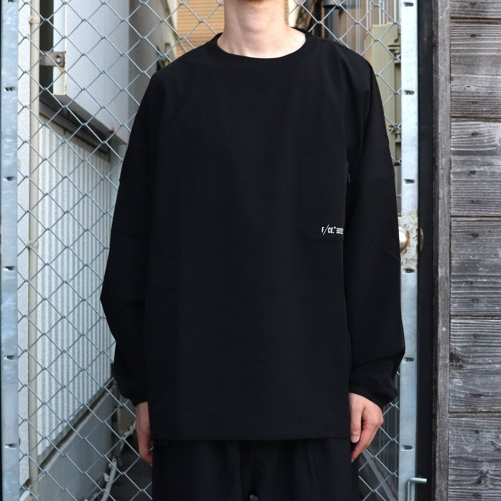 AMPHIBIOUS LS TEE #Black [FPA02252U0012]