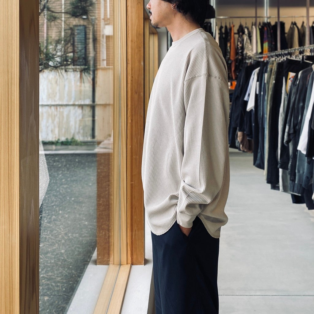 TECH THERMAL CREW L/S #ECRU [BE-34026W]