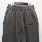 WASHED MIDDLE WEIGHT SWEAT PANTS #GRAY [26FWE-WMC-SP01]