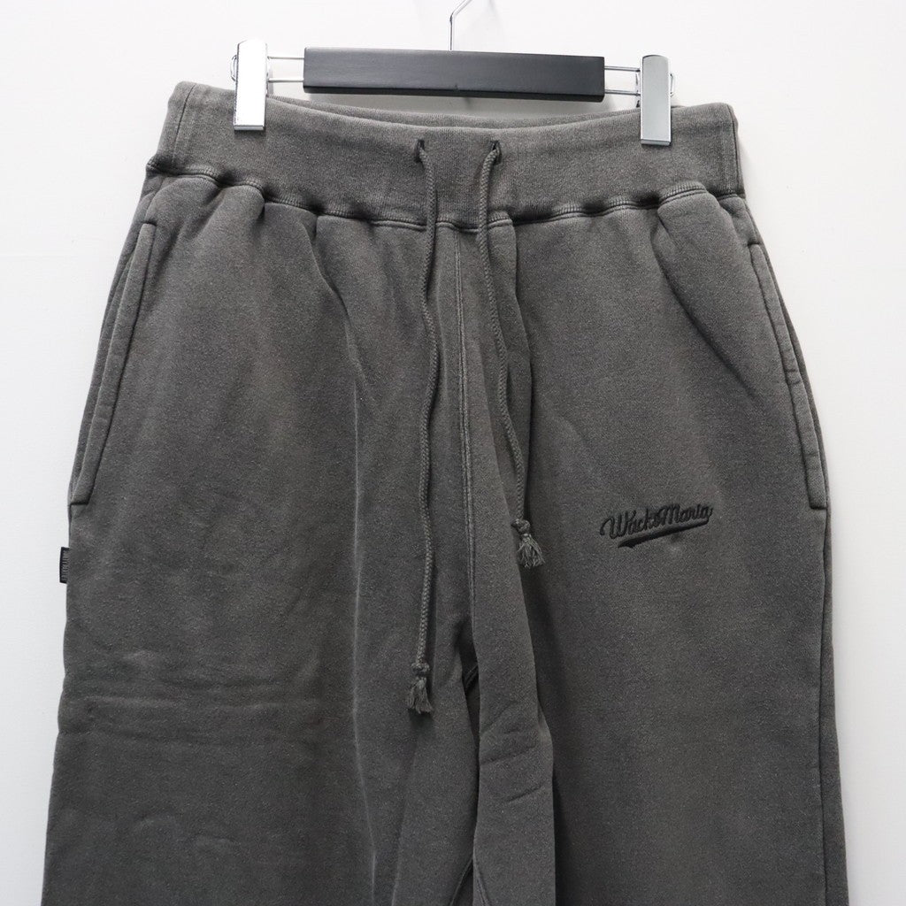 WASHED MIDDLE WEIGHT SWEAT PANTS #GRAY [26FWE-WMC-SP01]