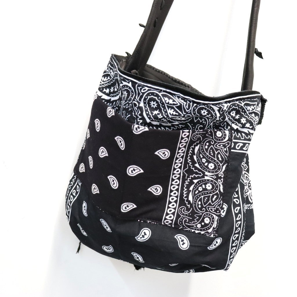 Early Morning | DEERSKIN LARGE MESSENGER BAG #BLACK [EM0924403]