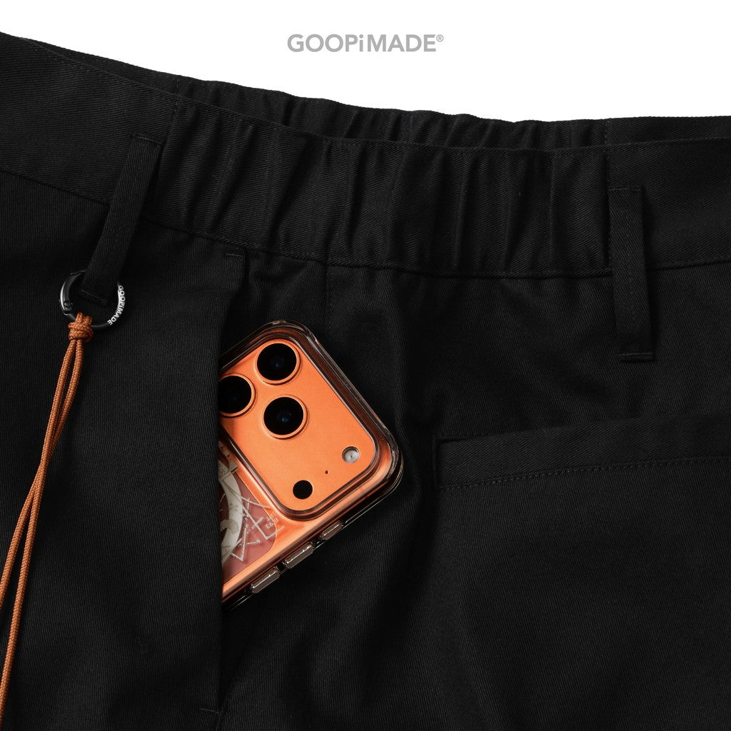 P1-S Black Pants-Standard #Black [GOOPI-26SS-JUL-02]