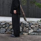 BAGGY SLACKS #Black [FW26-B11]