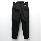 DOUBLE PLEATED CHINO TROUSERS ( TYPE-1 ) #BLACK [26FWE-WMP-PT01]